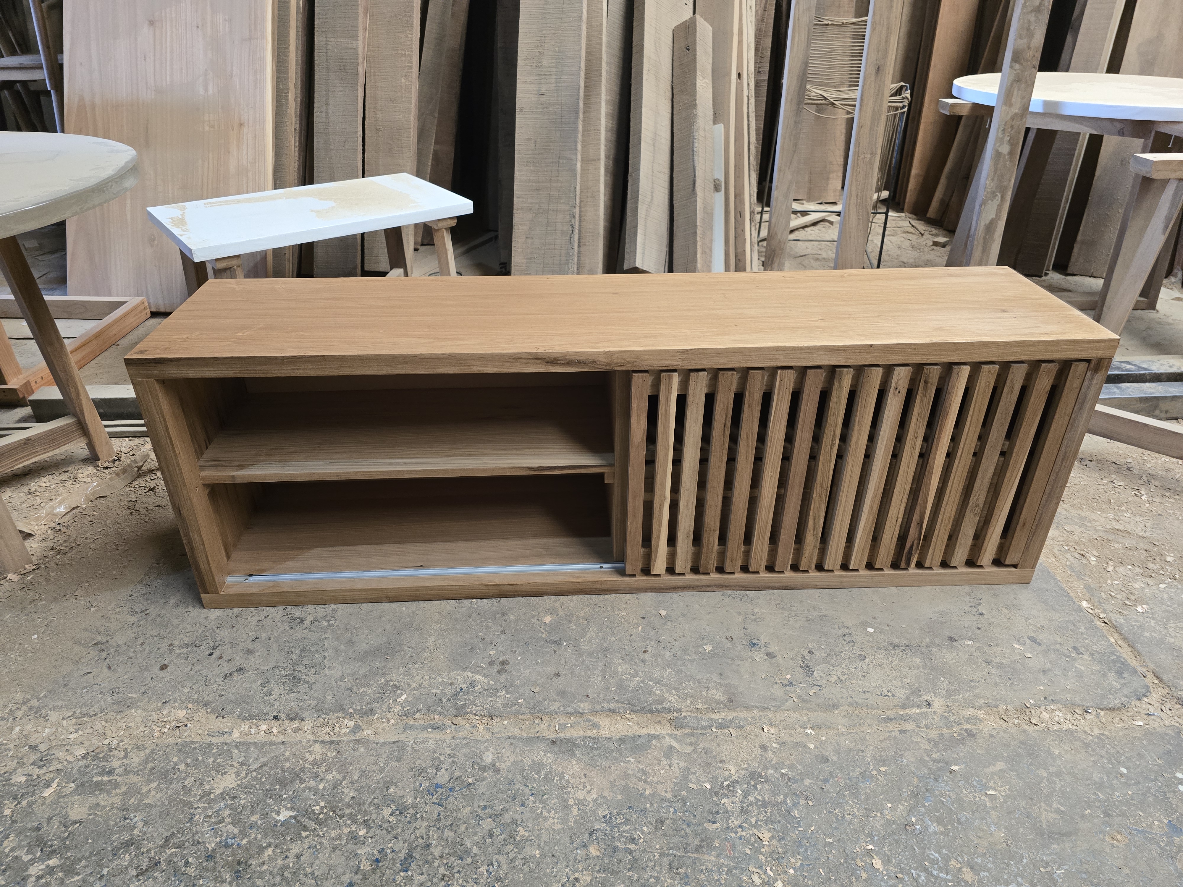 Rack varillado — ángulo