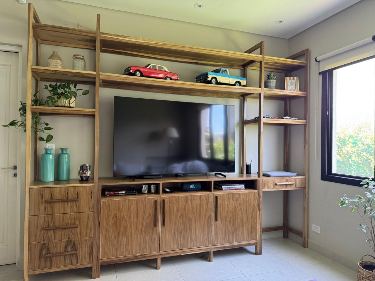 Rack living integral — detalle